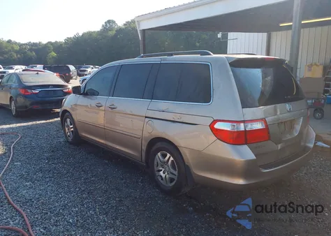 2007 Honda Odyssey Ex-L from USA, damaged, VIN 5FNRL38707B430138
